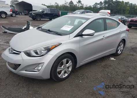 2016 Hyundai Elantra Value Edition from USA, damaged, VIN 5NPDH4AEXGH780419